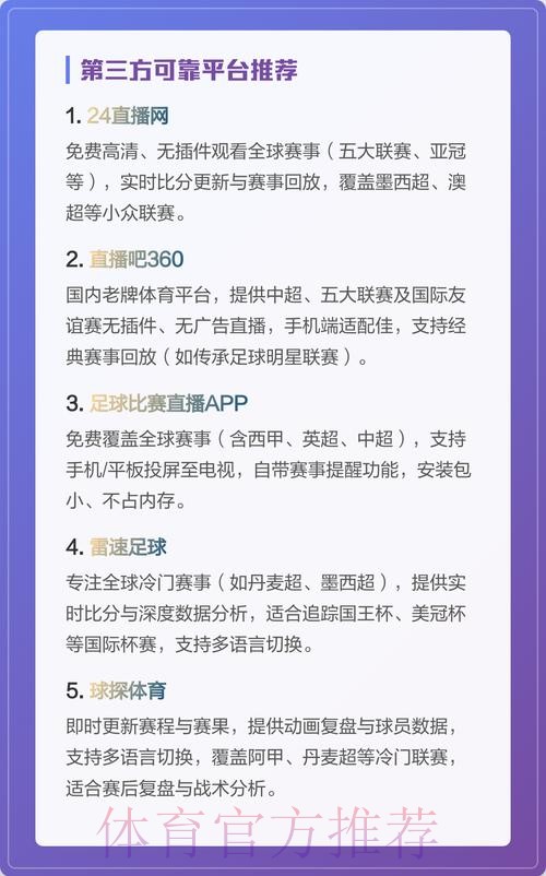 世界杯直播平台最佳推荐 世界杯直播平台最佳推荐